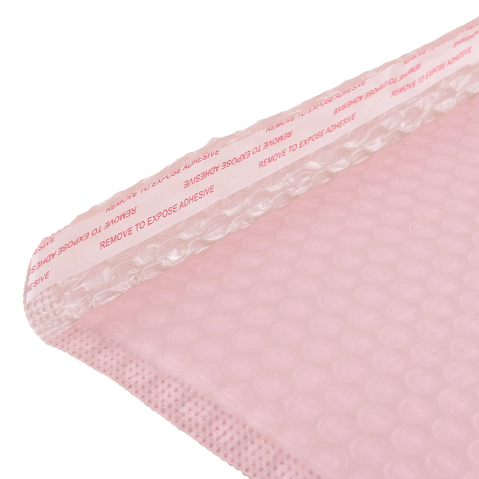HOZEON Confezione da 50 buste imbottite impermeabili autosigillanti, per libri, vestiti, imballaggi per piccole imprese, 10 x 30,5 cm, colore: rosa chiaro