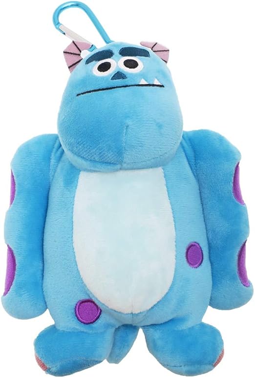 Amazon Co Jp モンスターズインク 定期入れ ぬいぐるみ リール付き パスケース サリー ディズニー シューズ バッグ