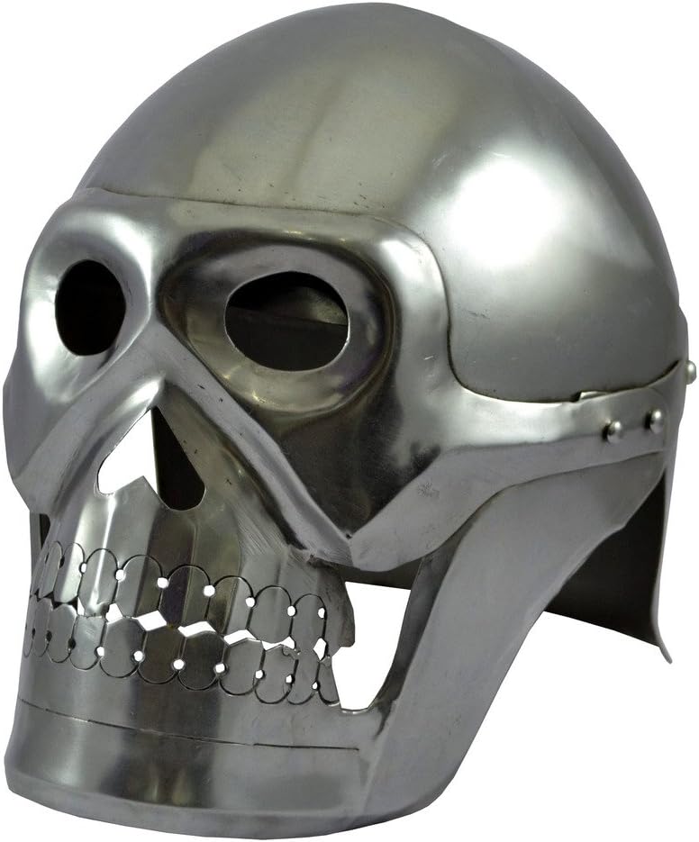 Brass Nautical Skull Helmet Skull Armour Helmet