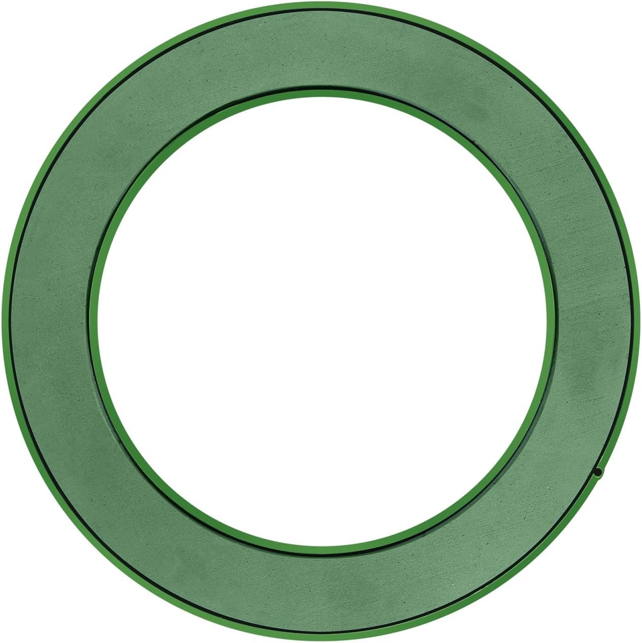 DOITOOL Flower Foam Ring with Suction Cup Car Flower Mud Green Wet Foam Blocks Round Floral Foam Blocks Artificial Floral Arrangements Mud for Florist Wedding Car Holiday Decoration 250g