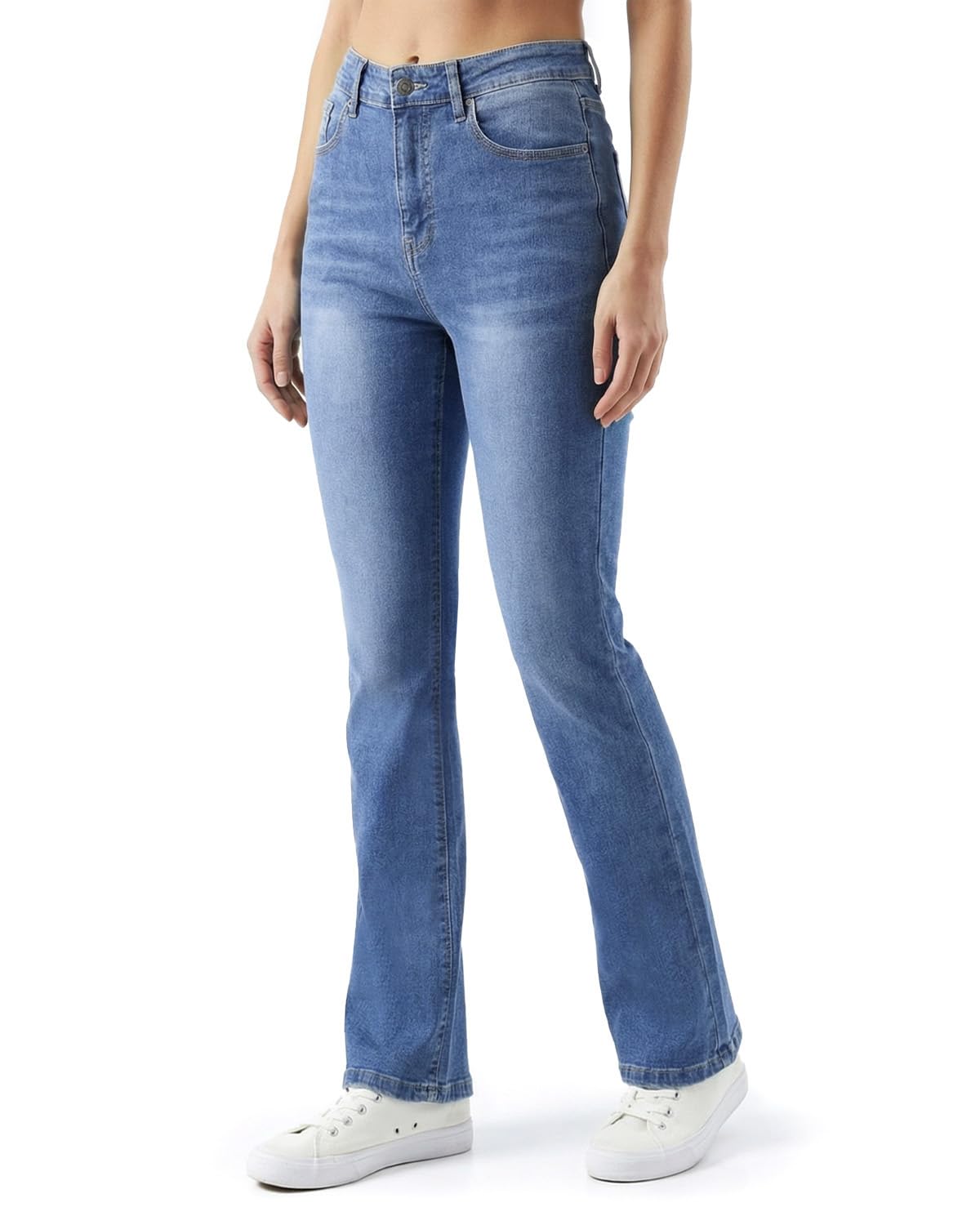 Zylioo Extra Lang Jeans Tall Damen Slim Fit Jeanshose Stretch Denim Hose Geradem Schnitt