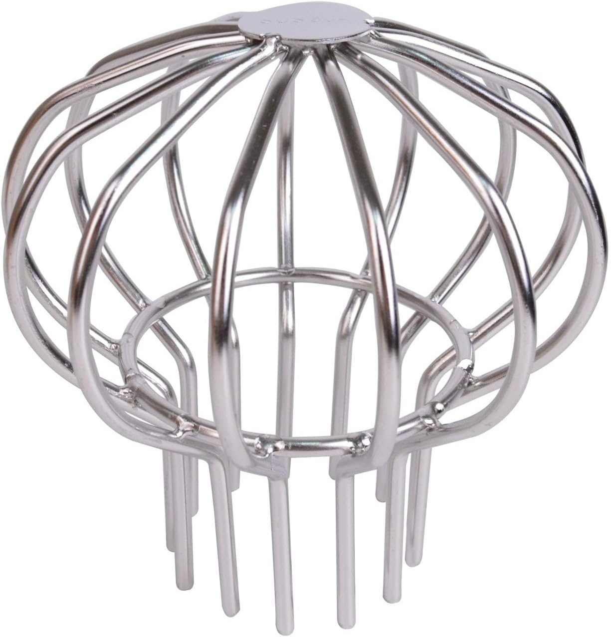 Excefore Outdoor Drain Cover, 304 Stainless Steel Drain Outdoor Roof Anti-Blocking Line Cap Round Floor Net Cover Drainage Floor Line Leak Gutter Cleaning Tool (3 Inch)