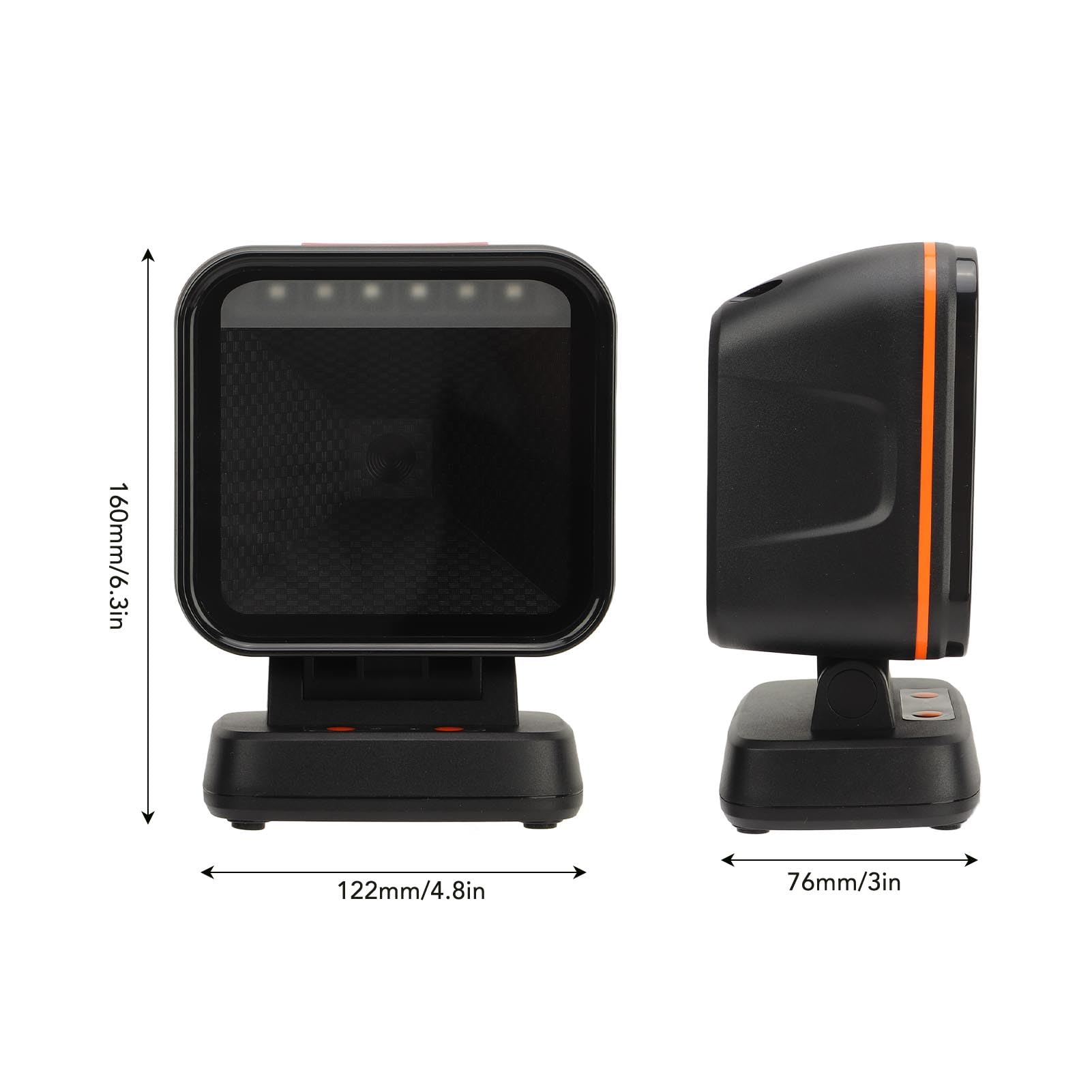Aramox Scanner di Codici a Barre 2D Avanzato, Lettore di Codici a Barre USB