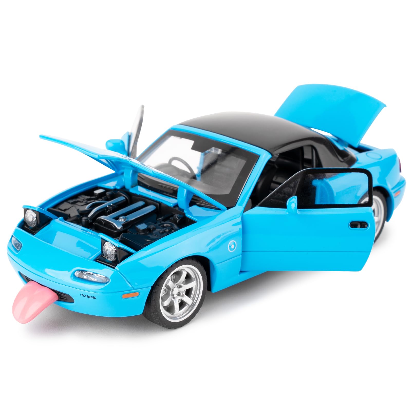 Amazon.com: TGRCM-CZ 1/32 Mazda Miata MX-5 Alloy Model Car, Toy