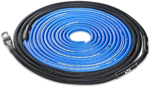 Miniatura 19 de NVX True 1/0 Calibre AWG 100% OFC Kit Completo de Cableado de Amplificador con Cable RCA de 2 Canales - XKIT02