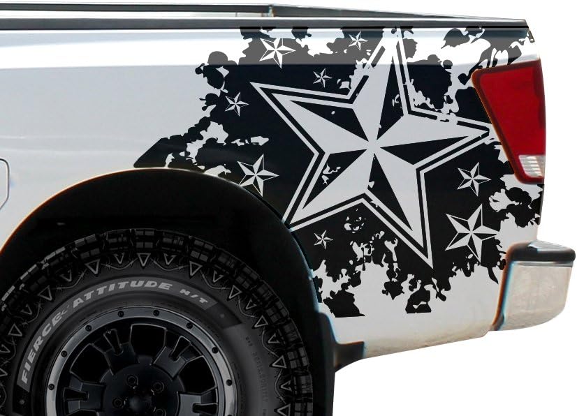 Factory Crafts Nautical Rear Quarter Panel Graphics Kit 3M Vinyl Decal Wrap