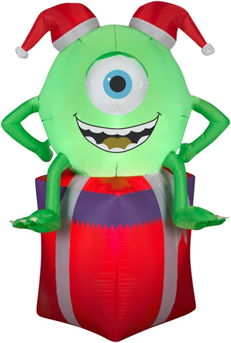 Gemmy Airblown Inflatable Christmas Disney Monsters