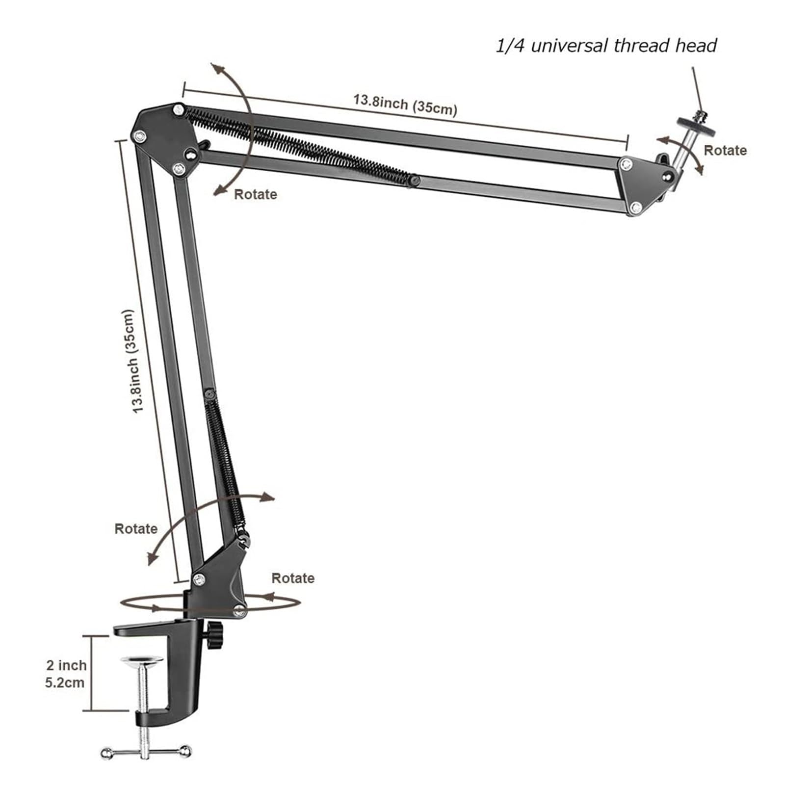 Microscopio Digitale da 51 MP 1080P Fhd con Obiettivo C-Mount 150X, Hdmi E USB, Videocamera per Microscopio Industriale Elettronico.,40 LED Light Full Kit