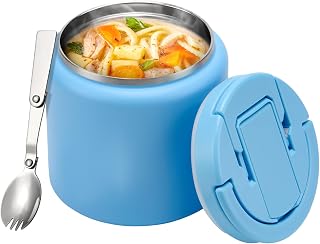 Itslife Recipiente térmico para alimentos, 760 ml, color azul
