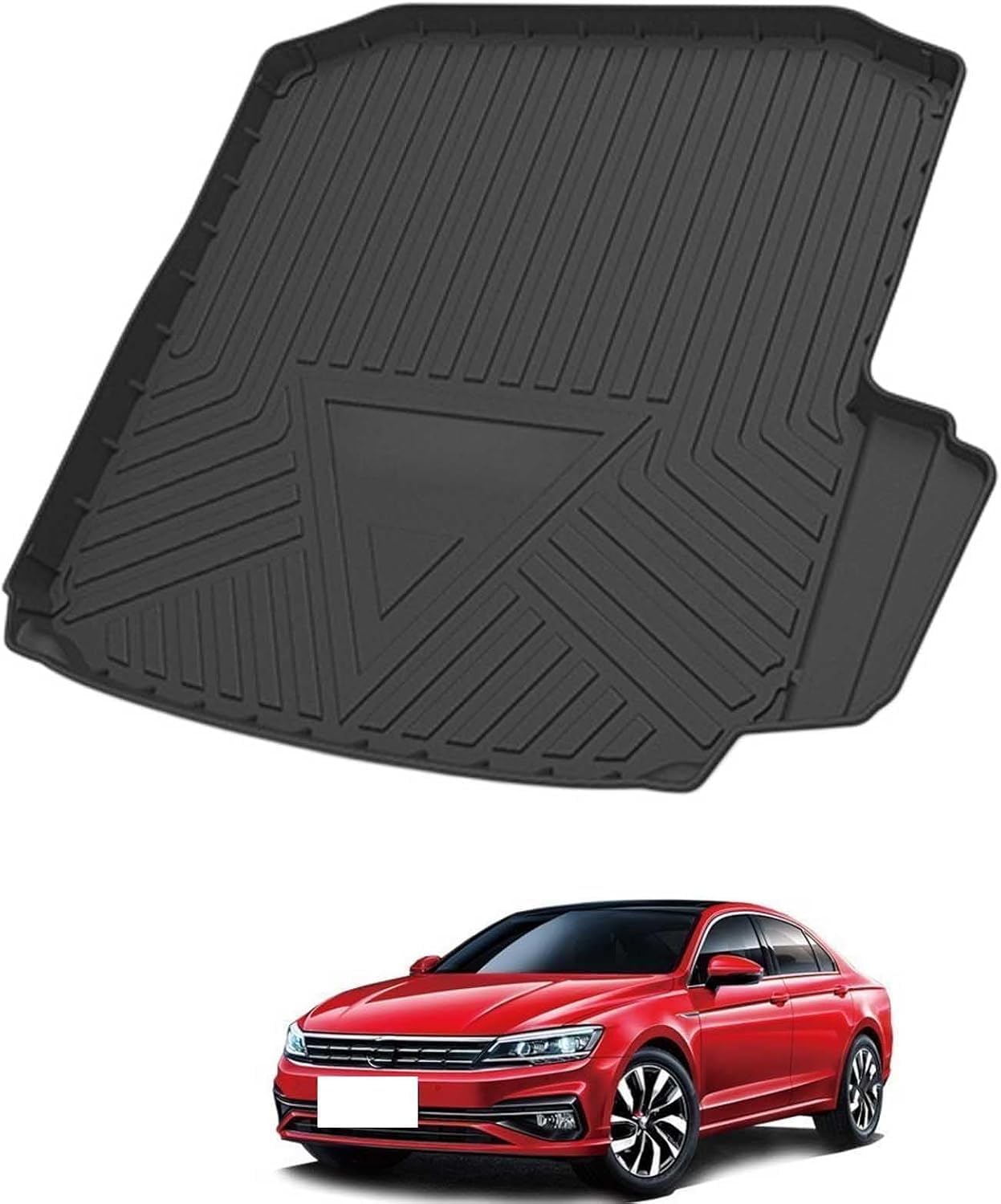 PLAKDFUU Bootmat for VW Lamando right ear 2013 easyclean protector