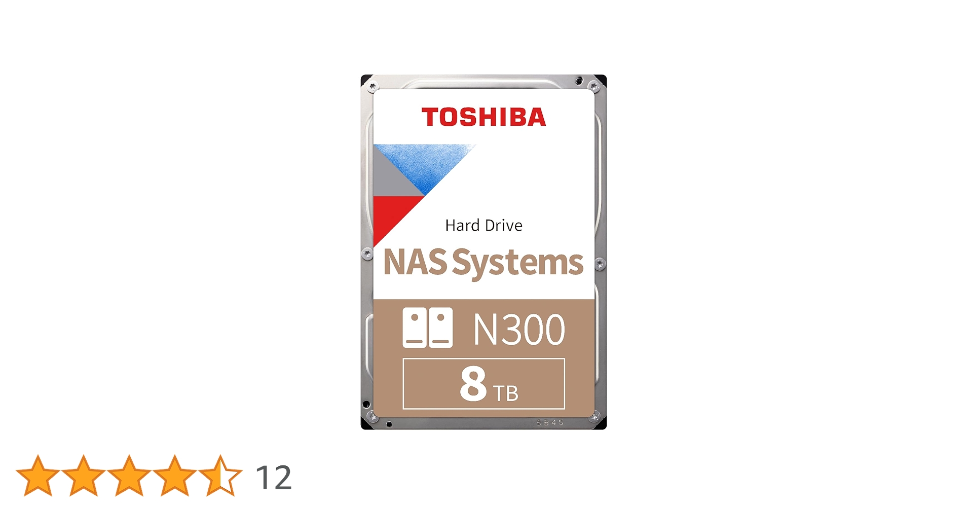 東芝N300 8TB NAS 3.5インチ内蔵ハードドライブ - SATA 6 Gb /秒7200 RPM 128MB Amazon | 東芝N300 8TB NAS 3.5インチ内蔵ハードドライブ - SATA