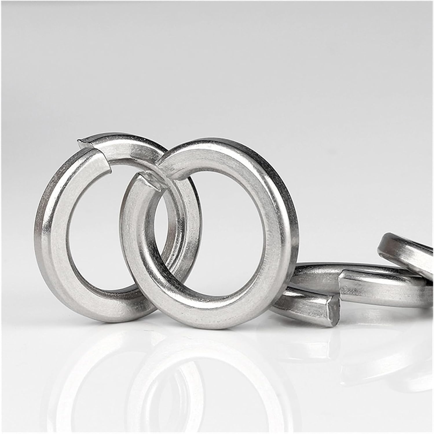 スプリングスプリットロックワッシャー、 スプリットロックワッシャー 316/304/201 ステンレス鋼スプリングワッシャー スプリ