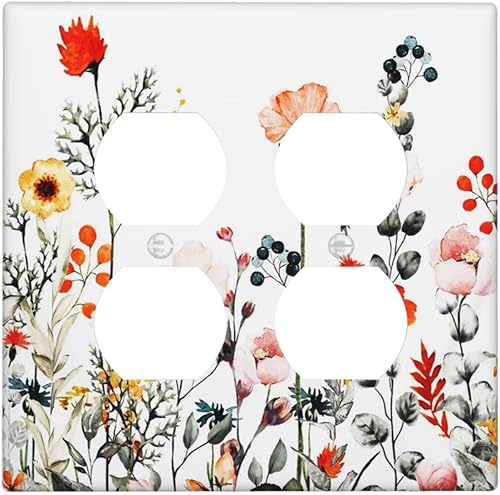 Miniatura 156 de Cubierta de Interruptor de Luz de Palanca de 1 Gang con Estampado de Bosque de Pinos Rústico Campestre, Cabaña Lodge Granero Bosque Forestal de