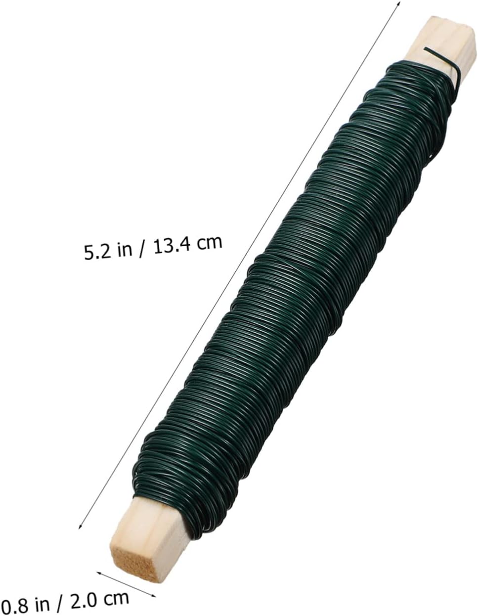 DOITOOL 6pcs Flower Binding Wires Thin Strings for Floral Arranging Garden Support and Crafts Wire Boards for Plant Growth and Decoration