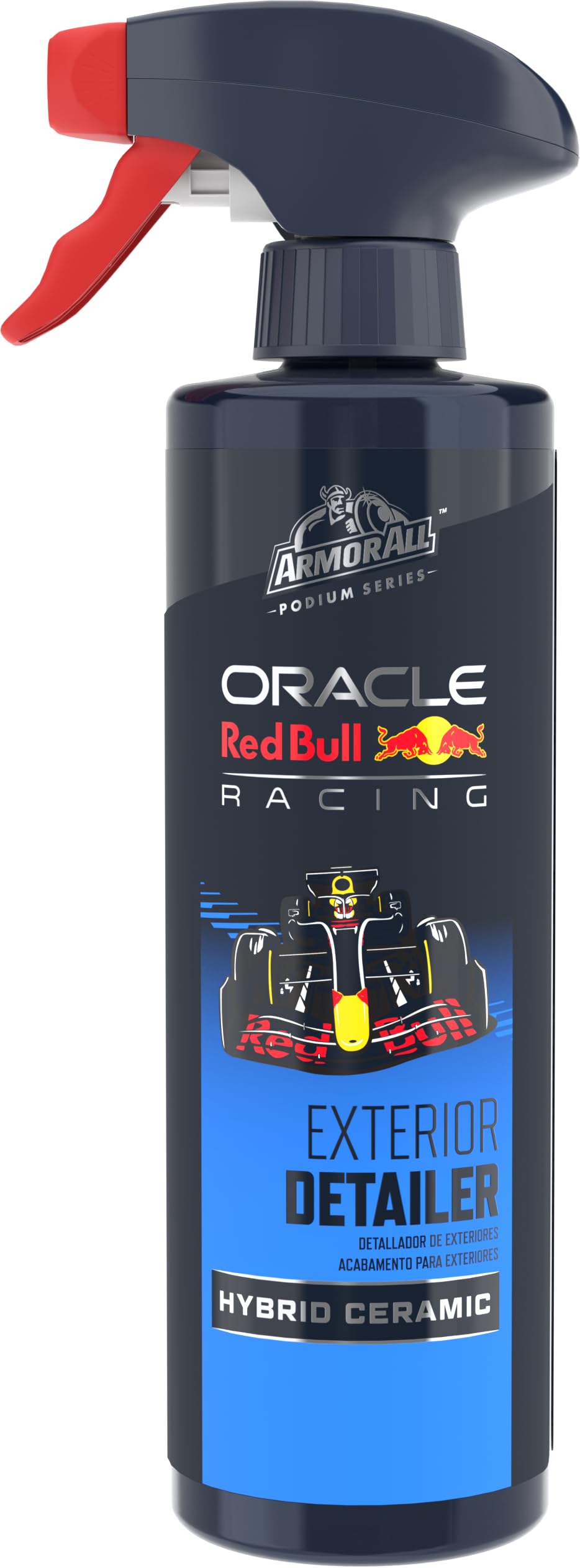 Armor All Podium Series I Limpieza Coche I Detailing Profesional con Tecnología Cerámica SiO2, 500 ml – Efecto Hidrofóbico y Brillo Extremo, Desarrollado con Oracle Red Bull Racing