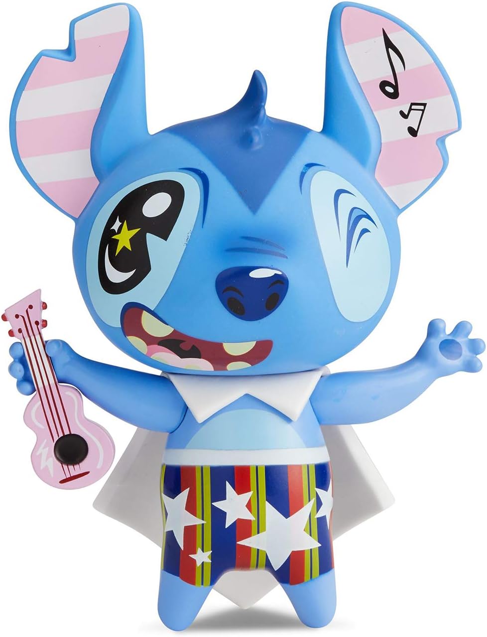 Enesco Lilo and Stitch World of Miss Mindy Presents Disney Designer Collection Stitch Vinyl Figurine, 7", Multicolor