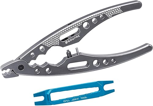 Miniatura 1 de GOUPRC - Alicates de choque a control remoto, herramientas de abrazadera multifunción con destornilladores y enchufes para 18 110 RC Car Truck Off