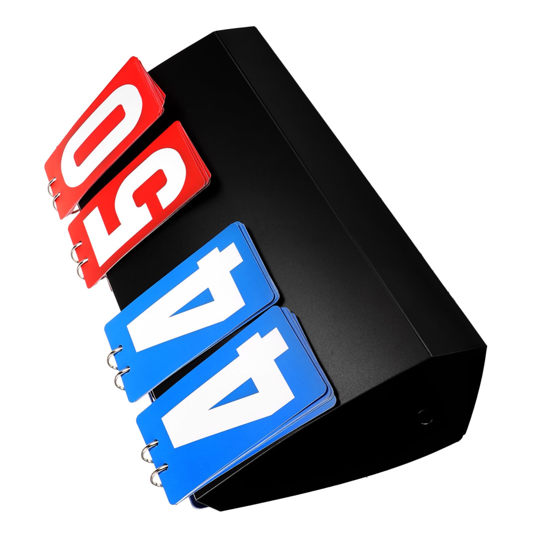 Gogogmee Stable PVC Material Flip Scoreboard Basketball Scoreboard Easy Turning Pages