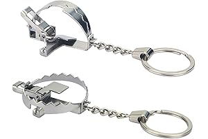 MINI Bear Trap Keychain That Works