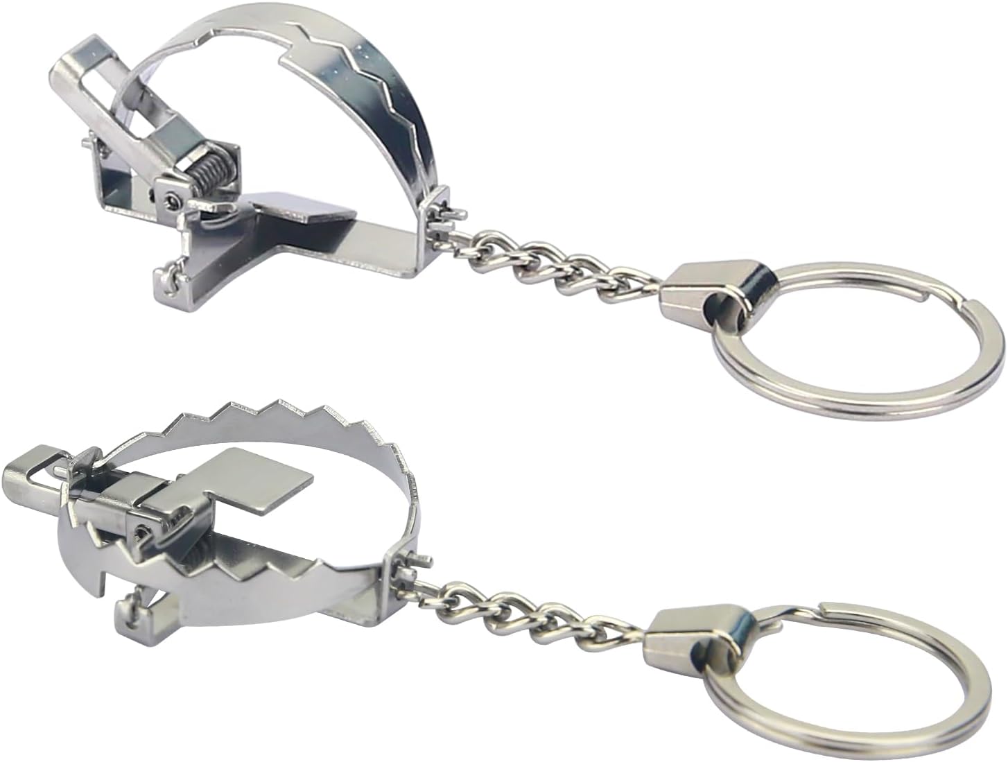 MINI Bear Trap Keychain That Works Fun Trick Mouse Trap 1 PIECE