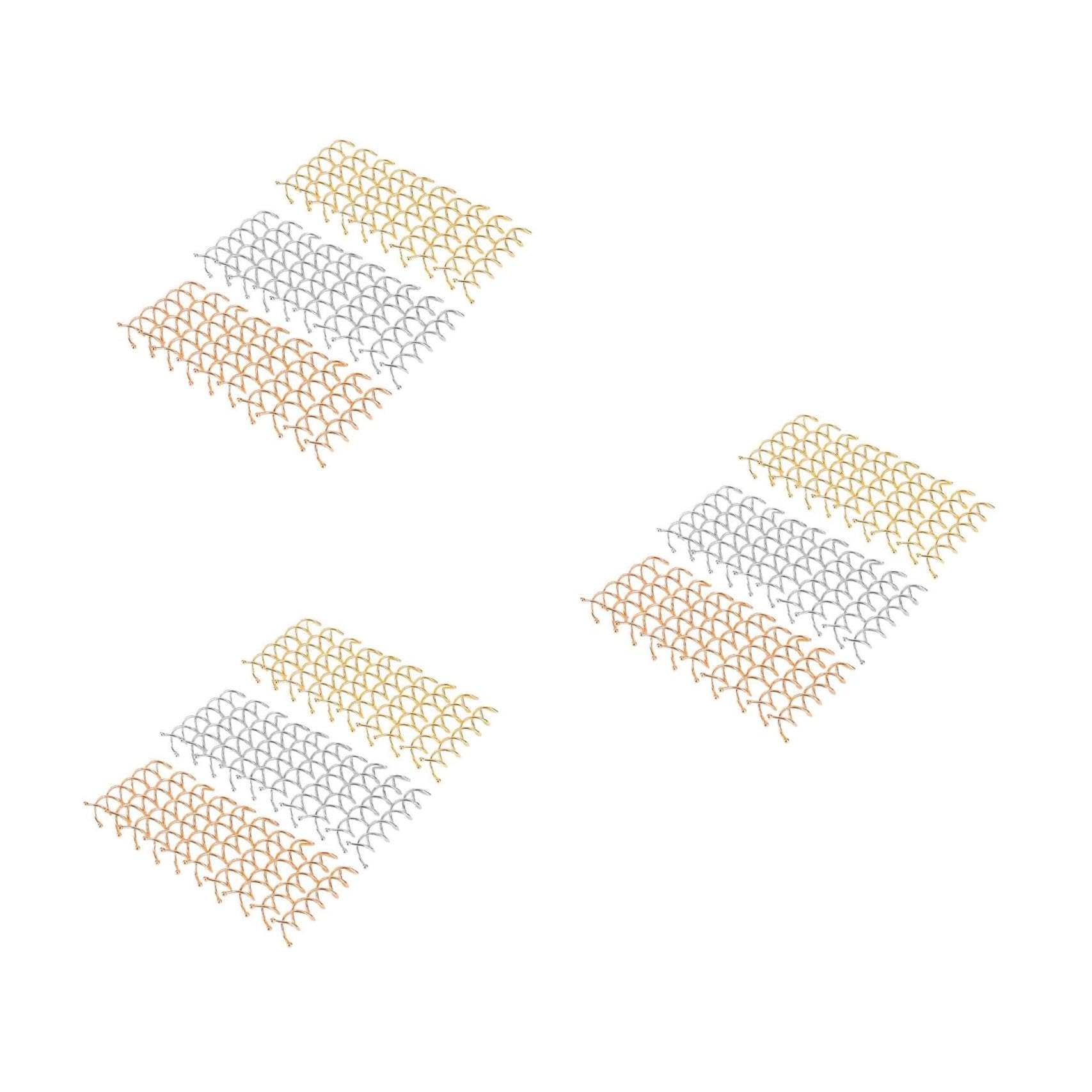 POPETPOP 90pezzi Spirali Clip Per Pinze Vite Per Acconciature Eleganti Accessori Per Donne e Sposa