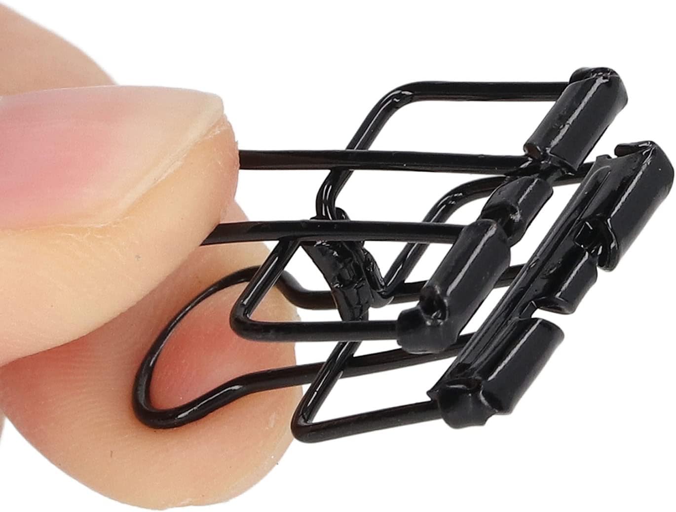 80Pcs Hollow Clips - Sturdy Metal Hollow Out Strong Clamping Paper Clamps for Home Office Study(Black)