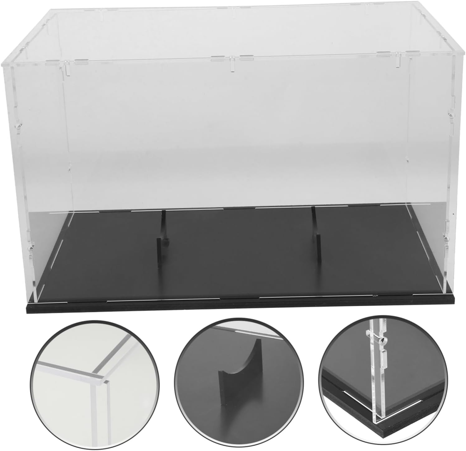 Sports Baseball Display Case Rugby Case Acrylic Rugby Storage Box Multi-use Holder
