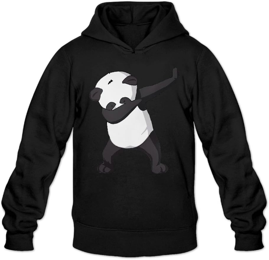 Funny Panda Boy Hoodie Fashionable Hooded Sweatshirt No Pocket