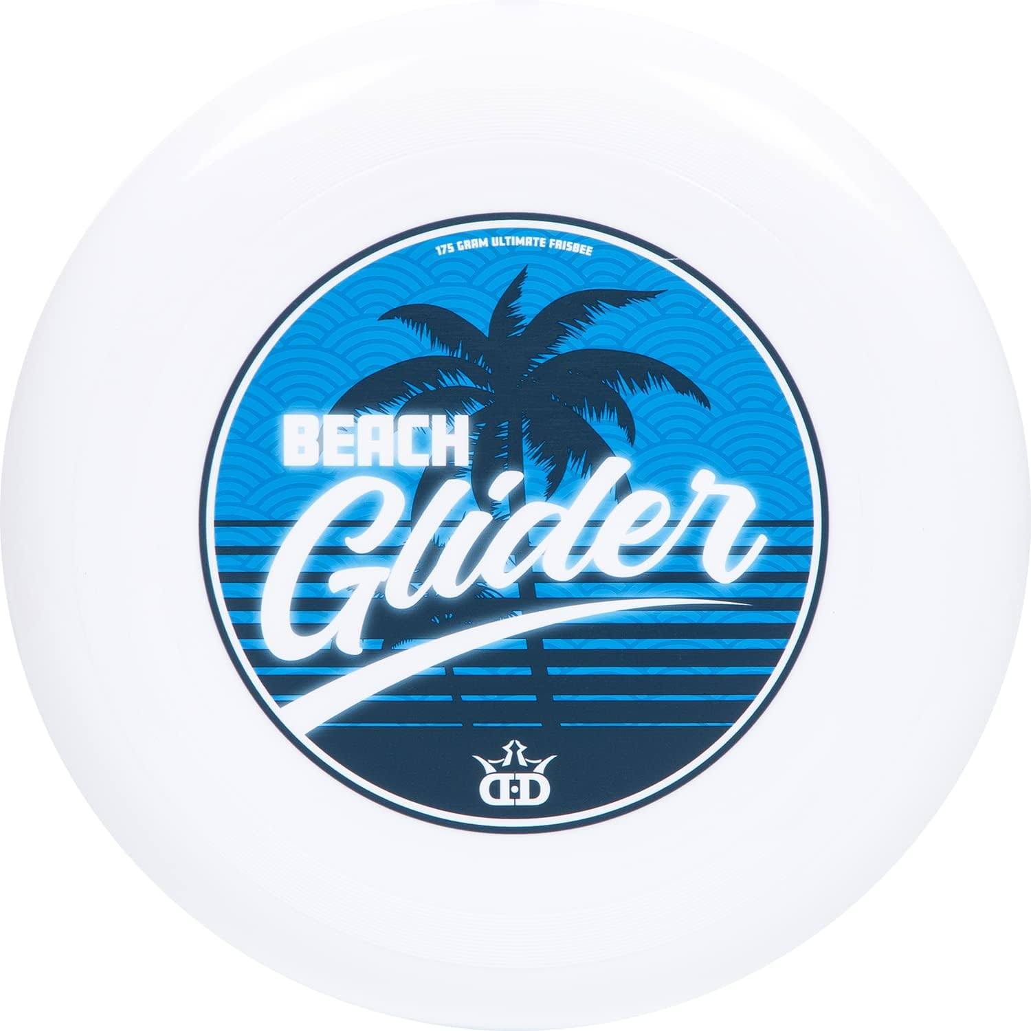 Dynamic Discs Beach Glider Flying Disc, Catch and Throw Frisbee Discs Golf, Predictable Flight Pattern, 175g+, White