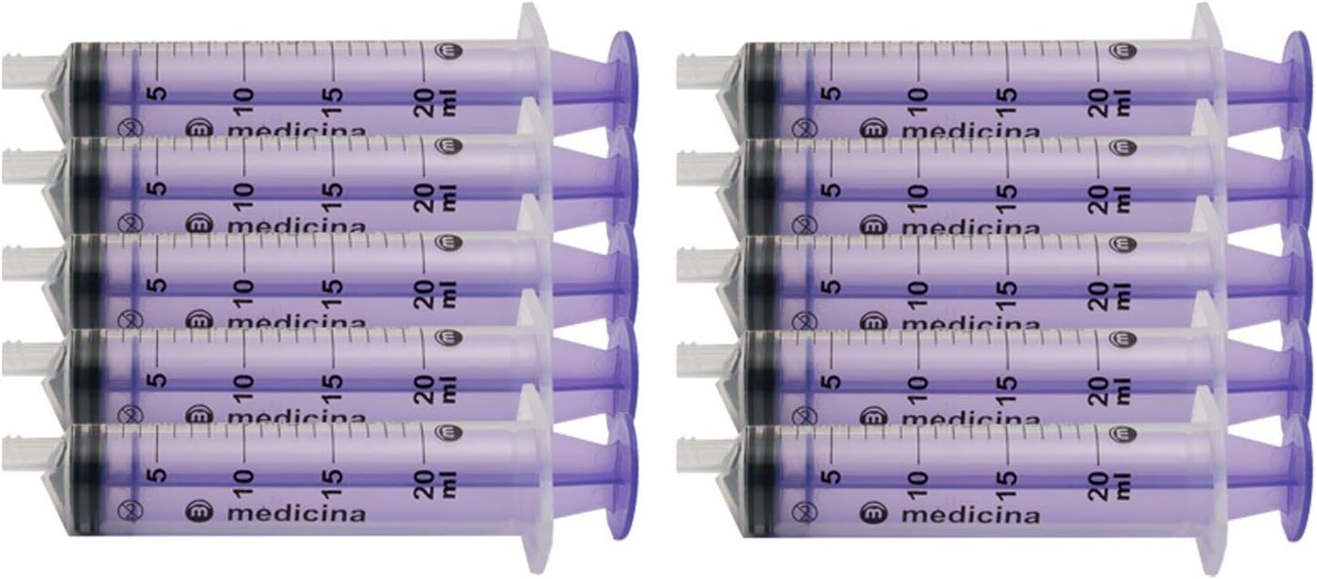 Medicina ENFit Enteral Syringe 20ml, Pack of 10 BigaMart