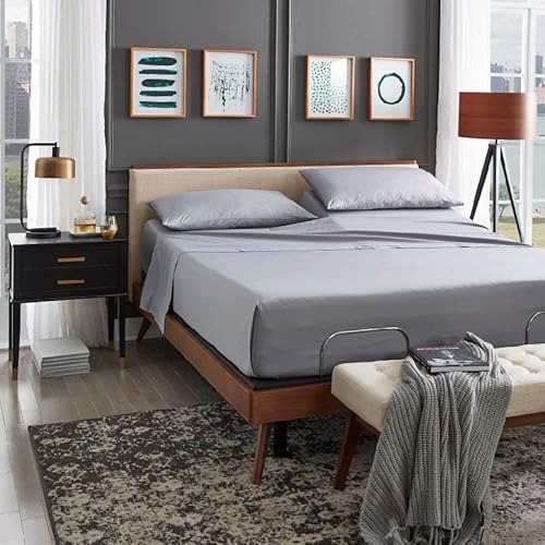 Blissful Nights 12 Inch California Split King Copper Infused Cool Memory Foam Mattress Developed For Adjustable Bed Bases With Medium Firm Feel Support And Certipur-Us Certified #TOP7