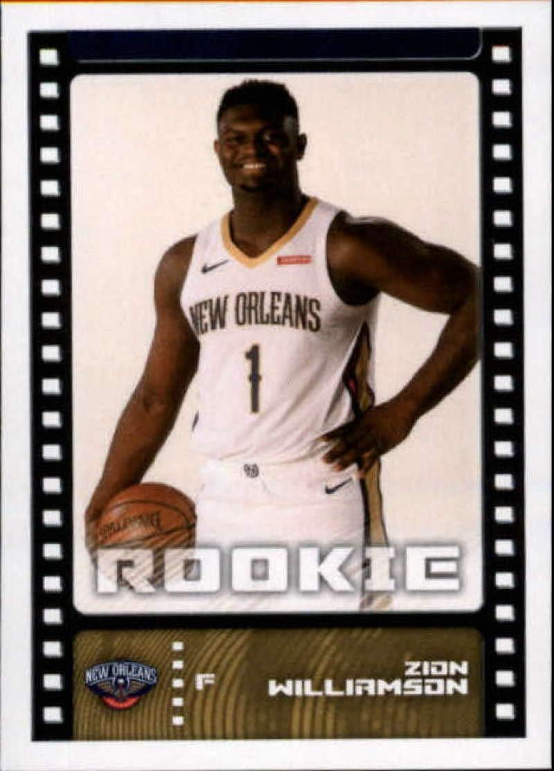 2019-20 Panini NBA Stickers #402 Zion Williamson NM-MT RC Rookie New Orleans Pelican Basketball NBA
