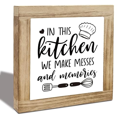 In This Kitchen We Make Messes And Memories, Home Kitchen