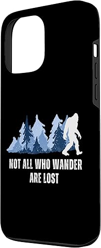 Miniatura 2 de Funda con estampado de naturaleza Not All Who Wander Are Lost Bigfoot Sasquatch para iPhone 13 Pro Max