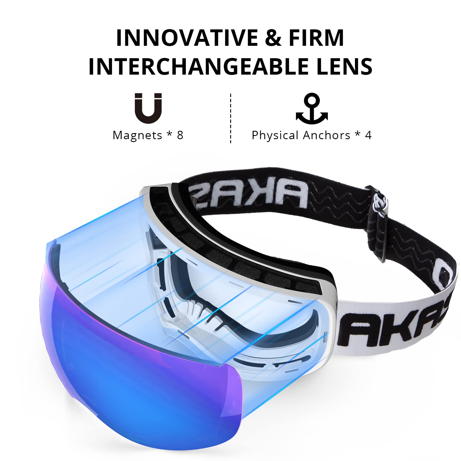 Amazon.com : AKASO OTG Ski Goggles, Snowboard Goggles, Mag-Pro Magnetic Interchangeable Lenses, Anti-Fog, 100% UV Protection, Helmet Compatible, Snow Goggles for Men & Women : Sports & Outdoors Amazon.com : AKASO OTG Ski Goggles, Snowboard Goggles, Mag-Pro Magnetic Interchangeable Lenses, Anti-Fog, 100% UV Protection, Helmet Compatible, Snow Goggles for Men & Women : Sports & Outdoors