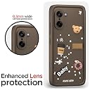 Pikkme Back Cover for Oneplus Nord CE 5 5G | 3D Bear Silicone Cute & Fun Coffee Cartoon | Full Body Protection Bumper Case (Brown) gallery image