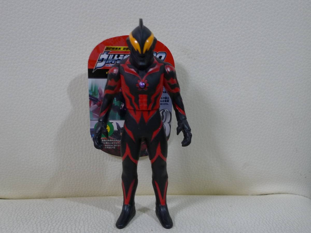 ☆激レア 丸タグ☆ウルトラマンビクトリー ソフビ ライブサイン