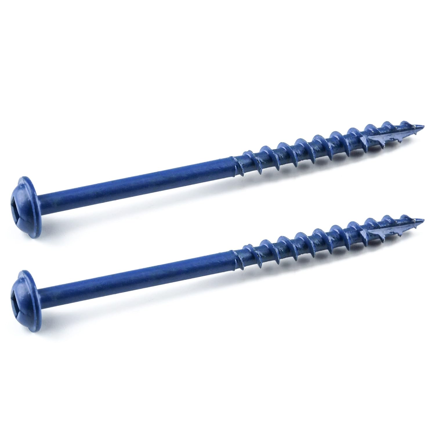 Kreg Blue-Kote Pocket-Hole Screws - SML-C250B-250 - Weather Resistant Pocket Screws - 2-1/2 Inch - Coarse Thread - Maxi-Loc Head - Outdoor - 250 Count