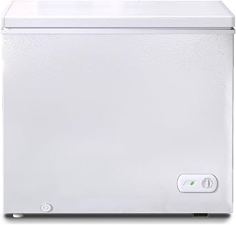 10.0 Cu Ft Deep Freezer, Energy Saving Chest Freezer - White