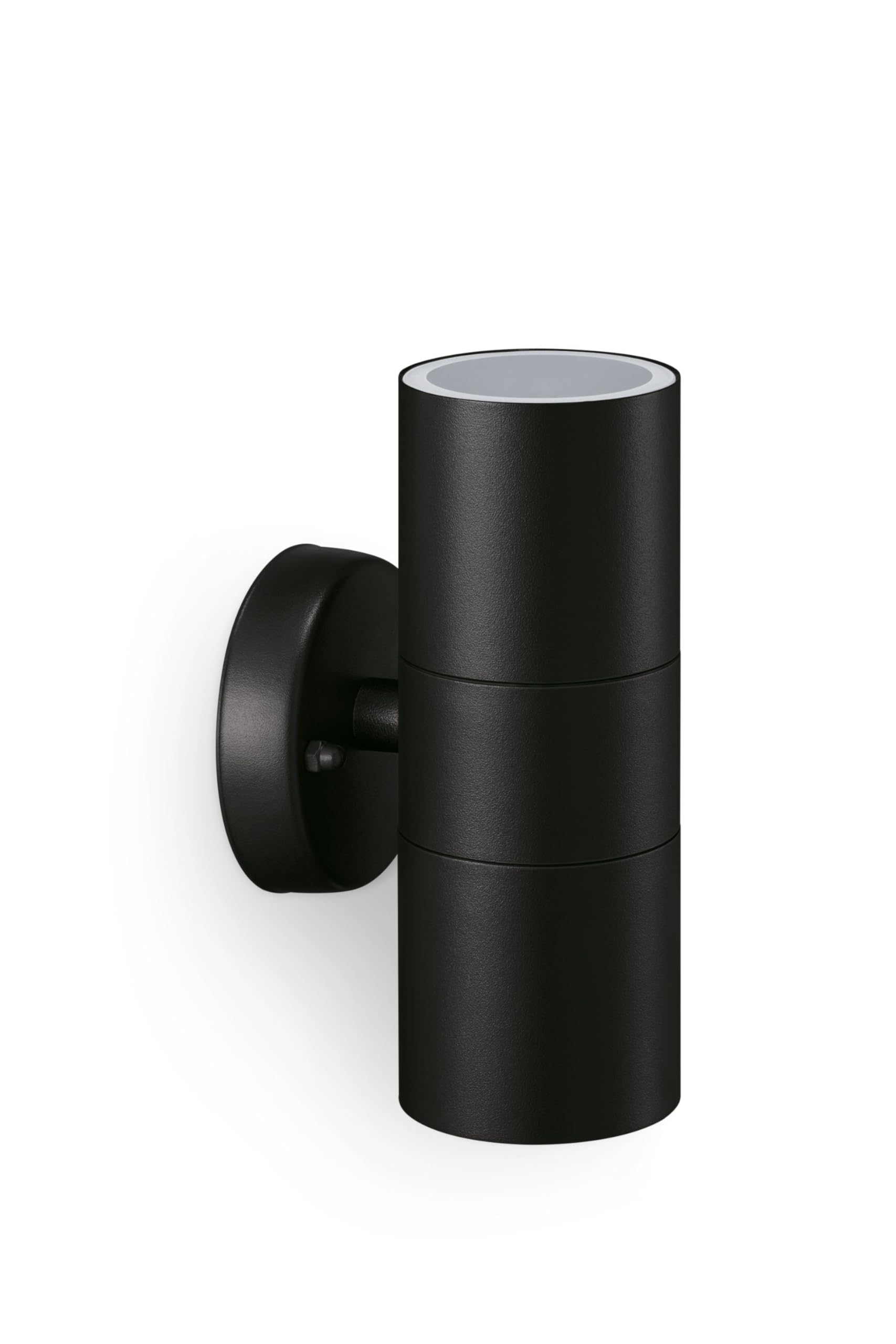 PHILIPS Lighting: Aplique pared Exterior Kylis, iluminación arriba/abajo, negro, 2 x max. 25W, resistente a intemperie IP44 (no incluye bombilla)