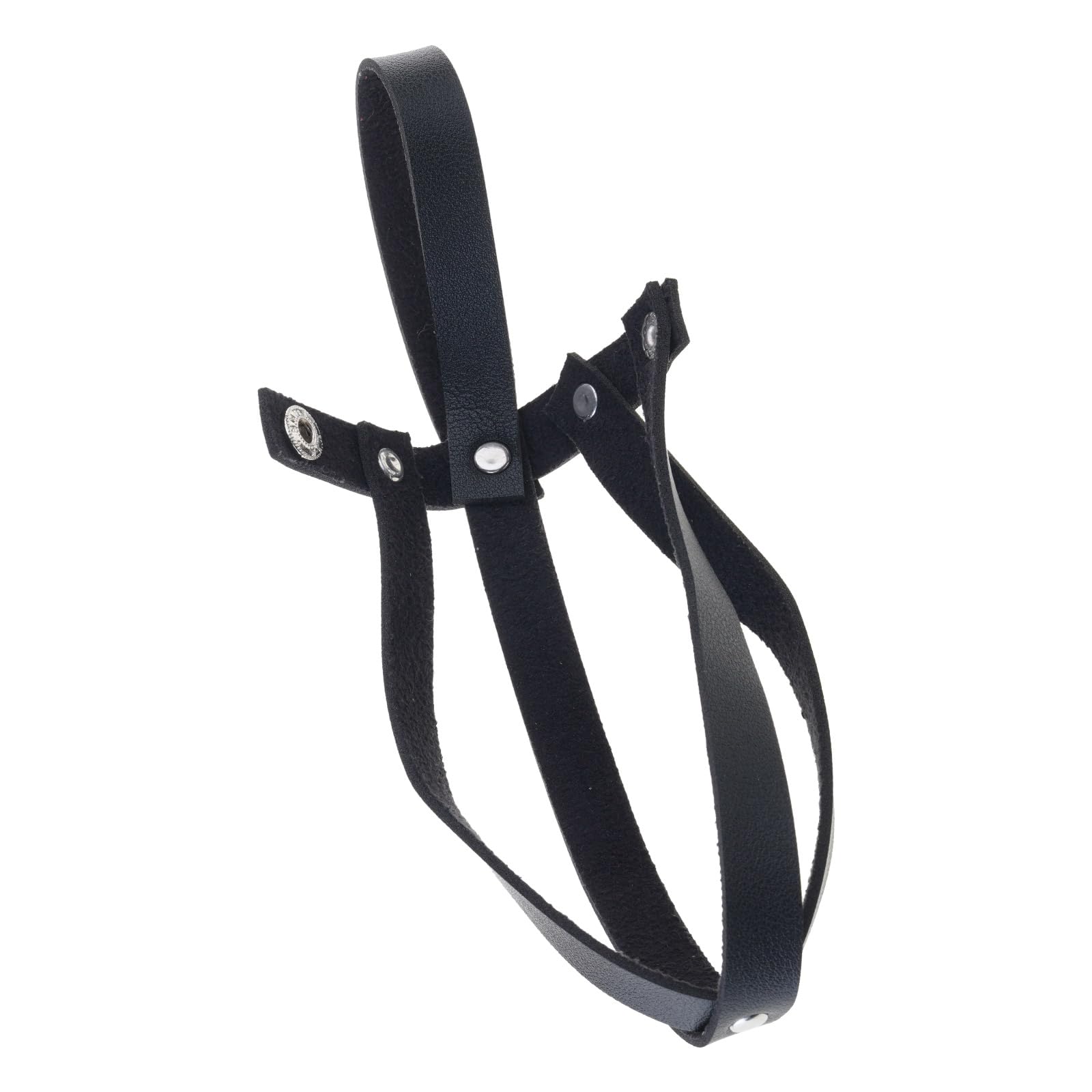 Portion Bottle Holder with Belt Loop, Medieval Renaissance Costume Studded Stereo Bank Harness Medieval Holder with Belt Loop