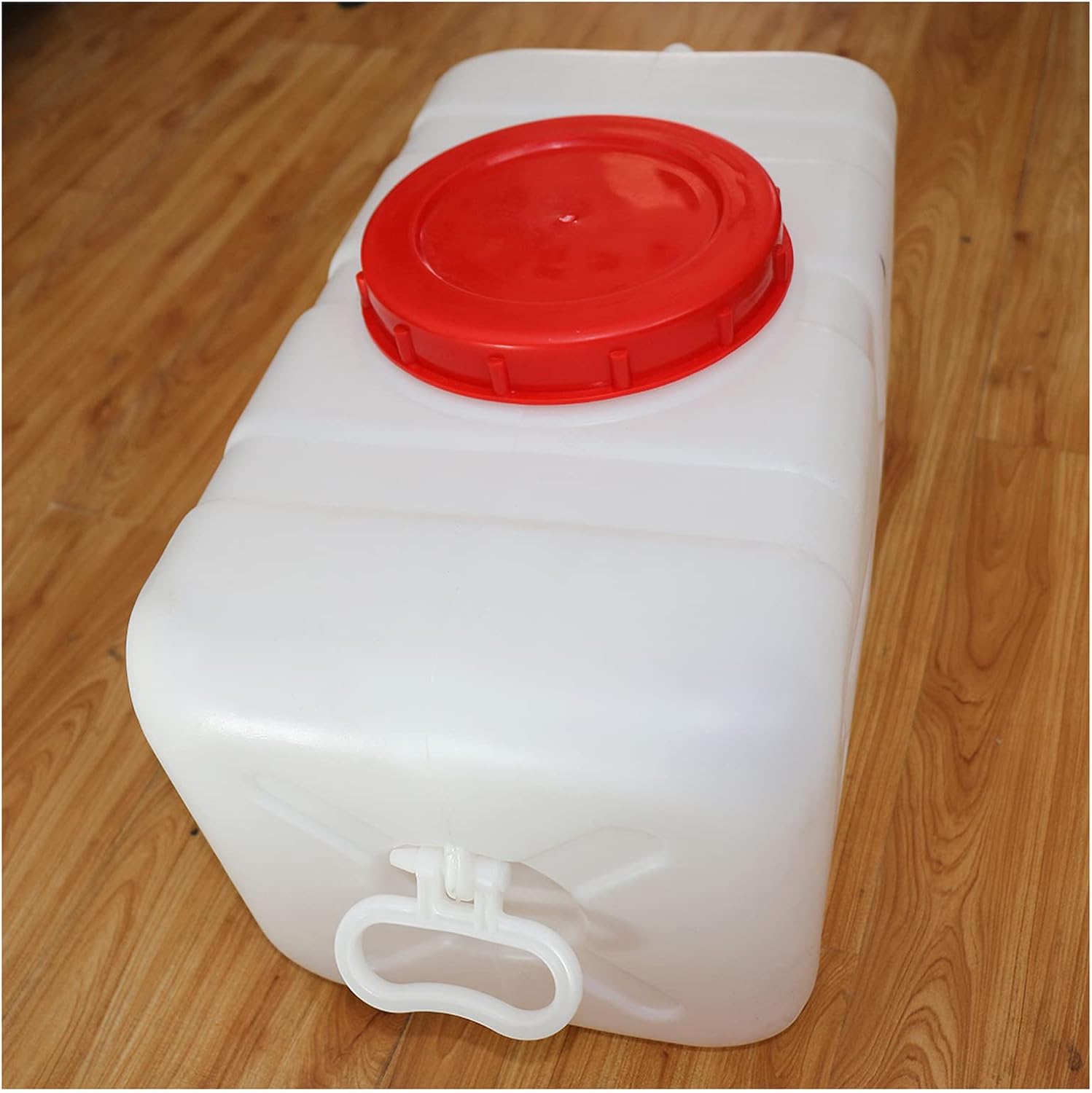 Plastic Water Container with Faucet, Portable Outdoor Camping Water Storage Kettle Water Tank for Camping, Fishing, Hiking, Self-Driving Tour, Emergency Water Storage(Color:75L)