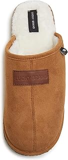 Lucky Brand Micro-Suede Scuff Indoor Slippers for Men with Plush Lining Price In India