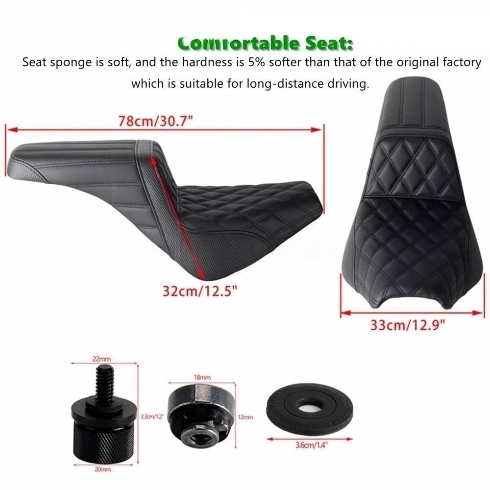 Moto Cuscino per conducente moto 4 colori Comodo due UP