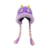 Winter Knit Cap - Cute Plush Monster Design, Perfect for Keeping Warm During Cold Days, Soft and Cozy Material for All Ages