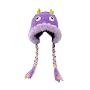 Winter Knit Cap - Cute Plush Monster Design, Perfect for Keeping Warm During Cold Days, Soft and Cozy Material for All Ages