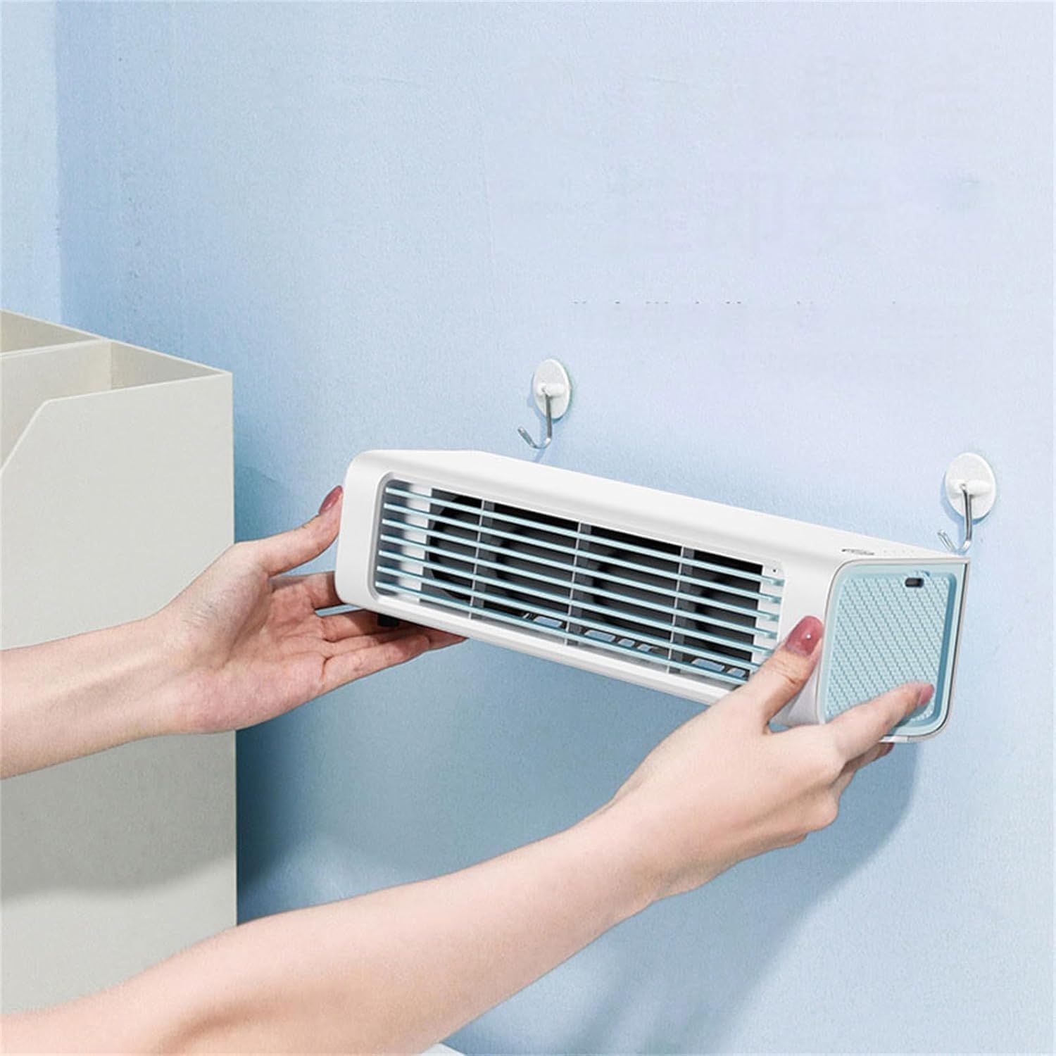 Breezamax, Breeze Max Ac, aire acondicionado portátil silencioso, supera el calor abrasador y la humedad al instante, pequeño y compacto, refrigeración de viento alto montado en la pared