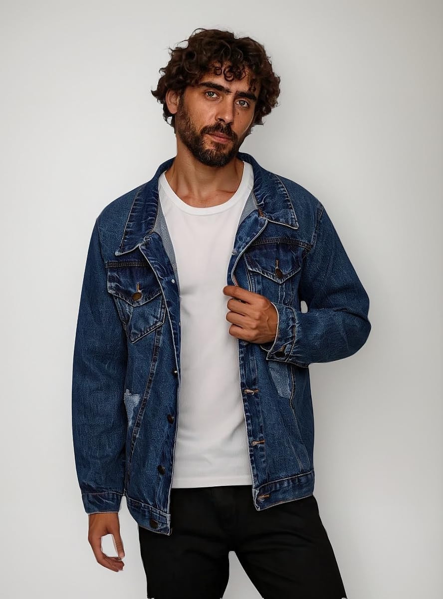 Jaqueta Masculina Jeans Homen Moda Masculina Ceas Modas