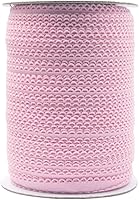 Vista 24 de Bristlegrass Picot Loop - Banda elástica para coser de 1/2 pulgada, 0.512 in, corona de carrete con volantes, cinta elástica para atar el cabello