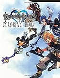  Kingdom Hearts Coloring Book: A Wonderful Video Game Franchise  Coloring Book for Kids and Adults